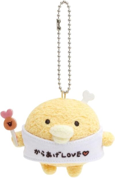 サンエックス チキップダンサーズ『からあげLOVE』ぶらさげぬいぐるみ ほねチキン