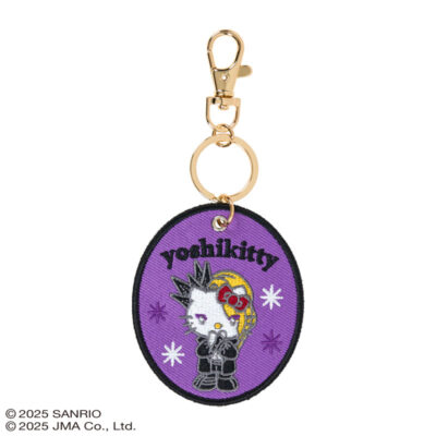 yoshikitty 刺繍ワッペンキーホルダー（キャラクター大賞第1弾）