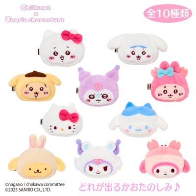 ちいかわ×サンリオキャラクターズ シークレットヘアクリップ