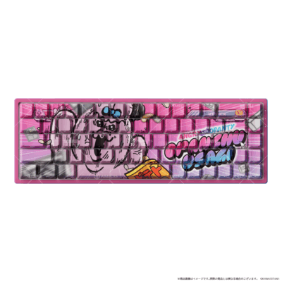 【おぱんちゅうさぎ | AMICIS】 ゲーミングキーボード 65HE