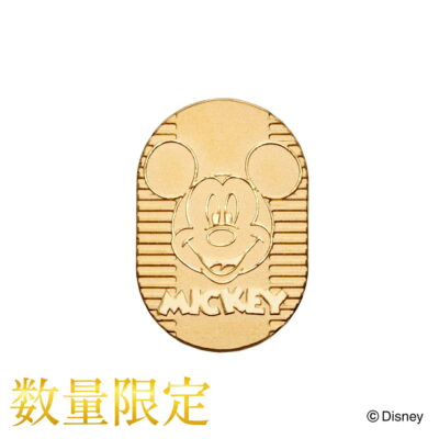 ディズニー ミッキーマウス 純金小判 5g K24