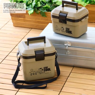 持ち運びに便利なコンパクトサイズのクーラーボックス＜５L／７L＞ 「スヌーピー」