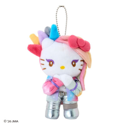 yoshikitty マスコットホルダー Xポーズ（パステルムーン）