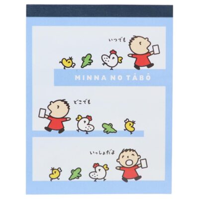 みんなのたあ坊 メモ帳 ミニメモ ミニミニメモ ワンデイ