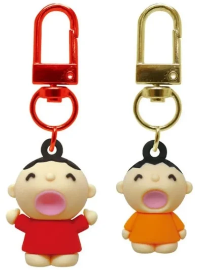キーホルダー　みんなのたあ坊＆まあくん PVCペアキーホルダー 「サンリオキャラクターズ」