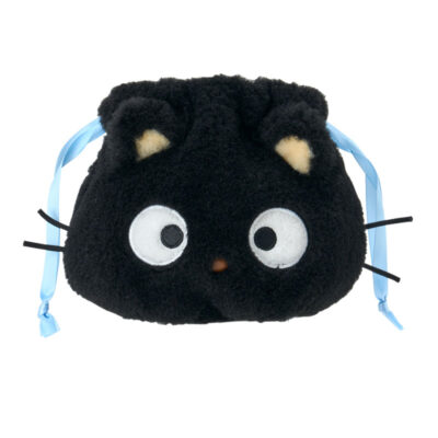 チョコキャット ボアフェイス巾着
