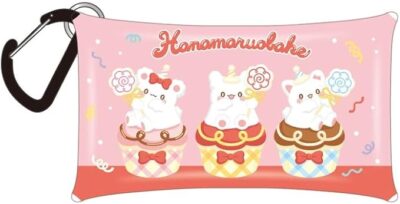 マリモクラフトMarimocraft サンリオ はなまるおばけ クリアマルチケース S ピンク バースデー