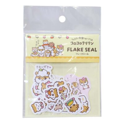 コロコロクリリン フレークシール ダイカットミニシール ファミリー全員しゅーごう！ サンリオ