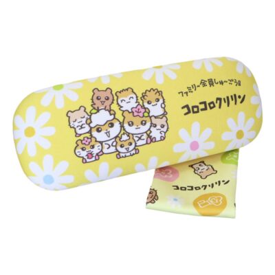 コロコロクリリン 眼鏡ケース クロス付きメガネケース ファミリー全員しゅーごう！ サンリオ