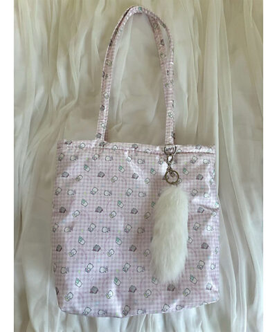 MilleBonheur/ミルボヌール 【即売商品】ニャニィニュニェニョン TOTE with TAILCHARM