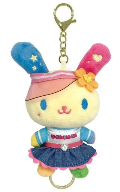 ぬいぐるみマスコット・ぬいぐるみバッジ　ウサハナ リールマスコット スポーティ 「サンリオキャラクターズ」