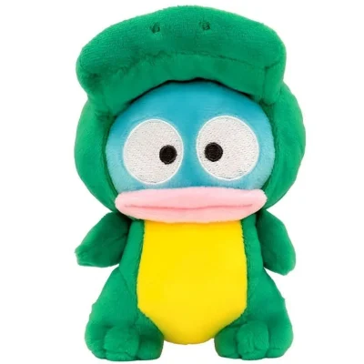 ぬいぐるみマスコット・ぬいぐるみバッジ　わにくん×ハンギョドン 着ぐるみマスコット 「たべっ子どうぶつ THE MOVIE×サンリオキャラクターズ」