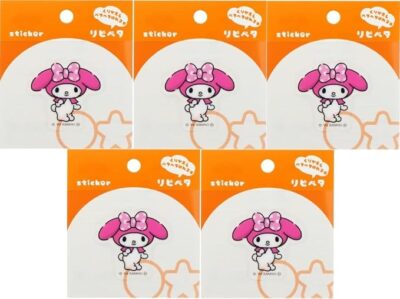 サンスター文具 リピペタ マイメロディ グッズ シール ステッカー 【5個セット】 S8544336