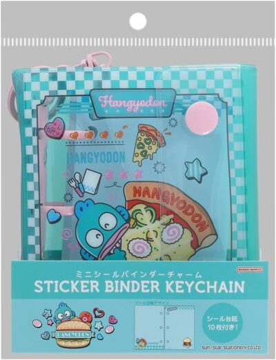 サンスター文具 ハンギョドン サンリオキャラクターズ グッズ ミニシールバインダーチャーム S2178796