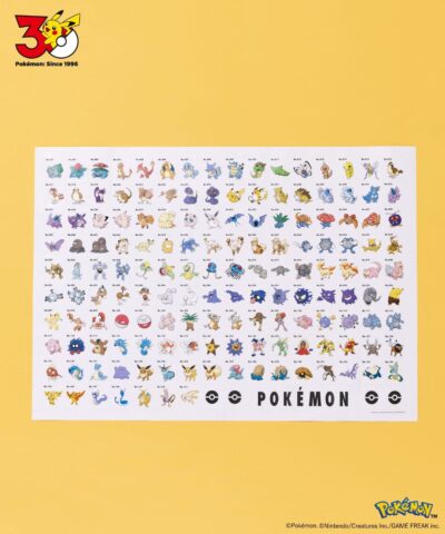 ウォールステッカー／ポケモン30周年