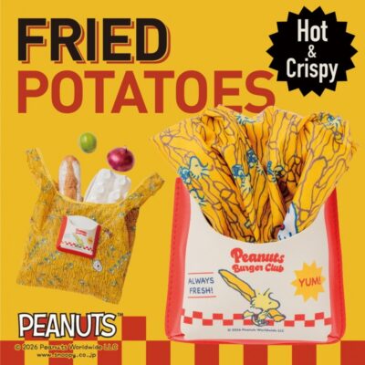 SNOOPY ウッドストックのポテトバッグ BOOK