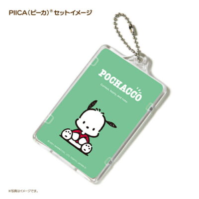 ポチャッコ ピーカ+ICカードホルダー ( クリアパスケース )