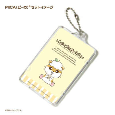 コロコロクリリン ピーカ+ICカードホルダー ( クリアパスケース )