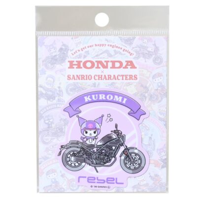 クロミxHONDA ビニールシール ダイカットステッカー Rebel サンリオ