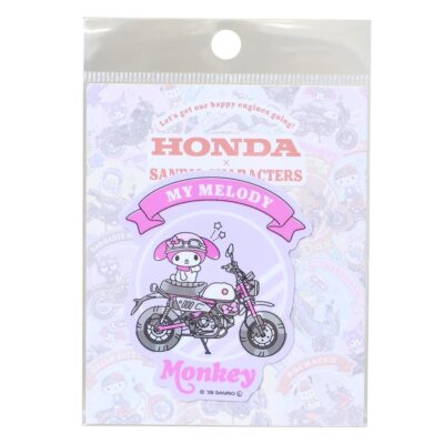 マイメロディxHONDA ビニールシール ダイカットステッカー Monkey サンリオ