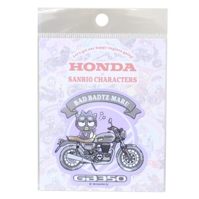 バッドばつ丸xHONDA ビニールシール ダイカットステッカー GB350 サンリオ