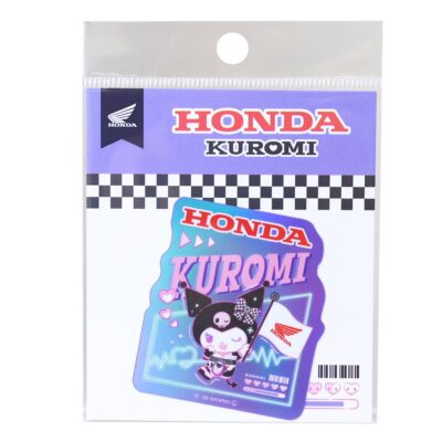 クロミxHONDA ダイカットシール ホログラムステッカー フラッグ サンリオ