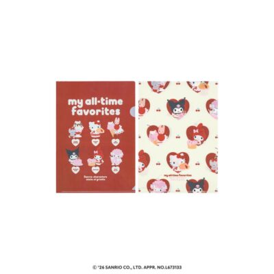 【10/9(金)以降 順次発送予定】『my all-time favorites』 クリアファイルセット