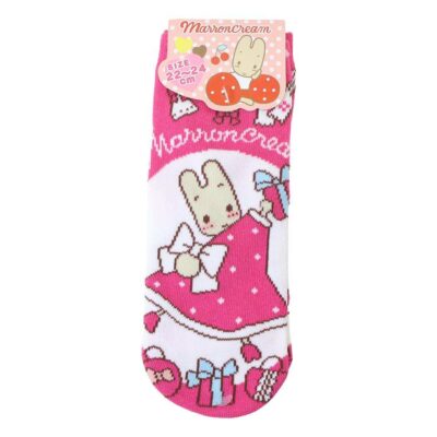 マロンクリーム レディースソックス 女性用靴下 ソックス 22-24cm
