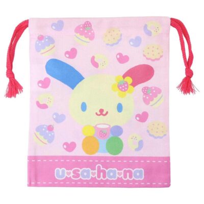 ウサハナ 巾着袋 巾着S ピンク サンリオ