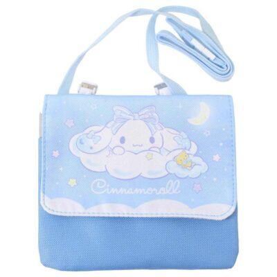 シナモロール クリップポケット クリップポケットショルダー付き サックス サンリオ