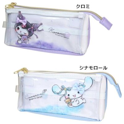 サンリオキャラクターズ ペンポーチ サンカクフラップペンケース KIRATTO SAMPO