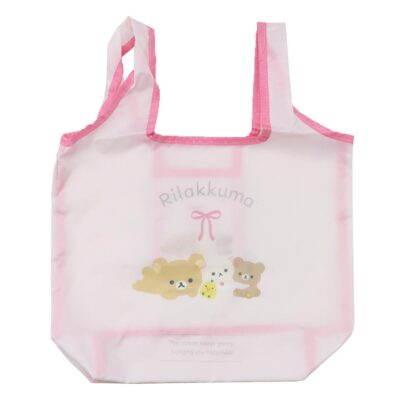 リラックマ エコバッグ 折りたたみショッピングバッグ リボンシリーズ PK