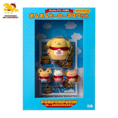 ポムポムプリン30周年 ポムポムヒーローマスコット