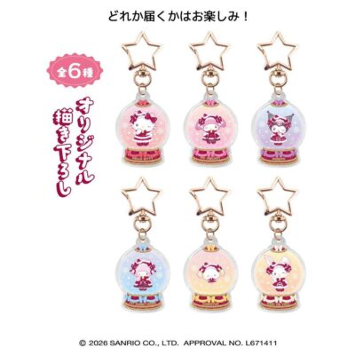 サンリオキャラクターズ クリスマスお菓子 ウィンターアクキー 全6種の内どれか1個 HolidayLolita