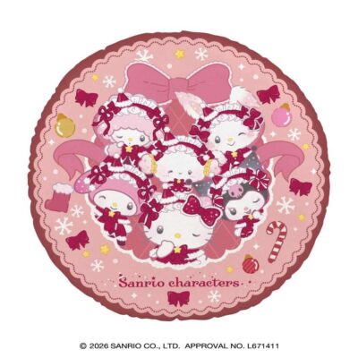 サンリオキャラクターズ クリスマスお菓子 リースクッション HolidayLolita Sanrio