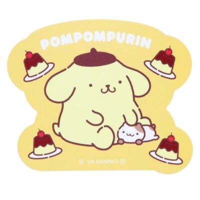 ポムポムプリン ダイカットシール キャラクターステッカー ぷりん サンリオ