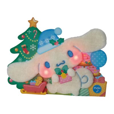 CHRISTMAS グリーティングカード クリスマス ライト＆メロディー シナモロール