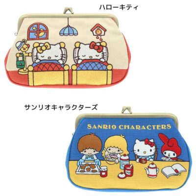 サンリオ 筆箱 畳刺繍ペンポーチ がま口 New