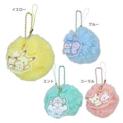 ポケピース キーホルダー ファーストラップ イエロー /