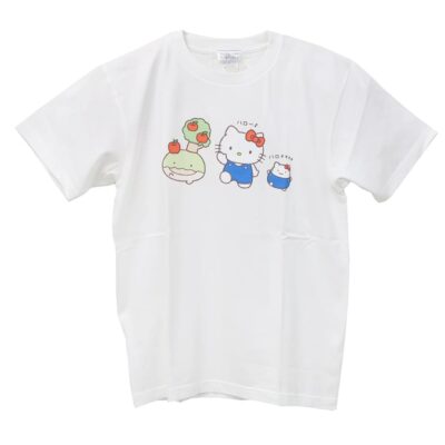なんでもいきものxサンリオキャラクターズ Tシャツ レディース T-SHIRTS Mサイズ