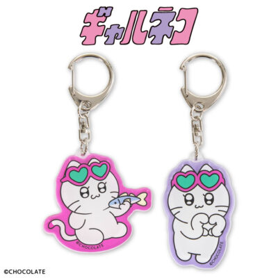 ギャルネコ コラボ アクリルキーホルダー サンキューマート公式
