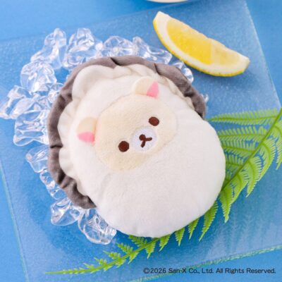 牡蠣コリラックマ ぬいぐるみポーチ（セブン‐イレブン／セブンネット限定）