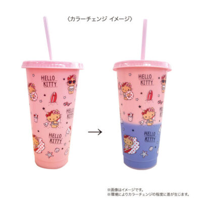カラーチェンジタンブラー　ハローキティ　サマー（2026年10月下旬以降発売予定）