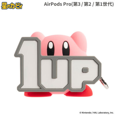 [AirPods Pro(第3/2/1世代)専用]星のカービィ iFace Figure Typeケース(1UP)