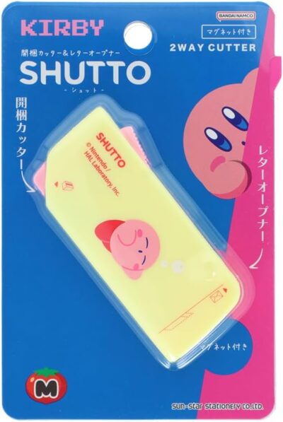 サンスター文具 星のカービィ グッズ 開梱カッター＆レターオープナー シュット カービィ S2340607