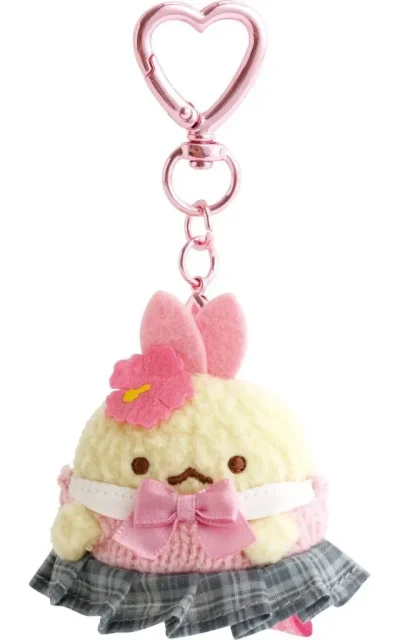 ぬいぐるみマスコット・ぬいぐるみバッジ　えびふらいのしっぽ(あげギャル?) すみっコハイスクール ぶらさげぬいぐるみ 「すみっコぐらし」