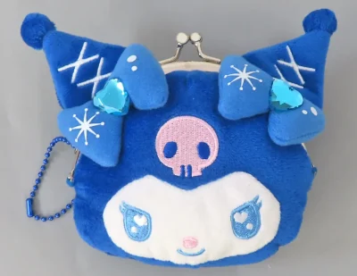 バッグ　クロミ ミニがま口ポーチ ブルーウィンター 「サンリオキャラクターズ」