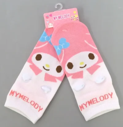 ソックス　マイメロディ 耳付きソックス 「サンリオキャラクターズ」