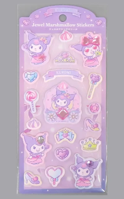 シール・ステッカー　クロミ ジュエルマシュマロシール スパークルジュエル 「サンリオキャラクターズ」