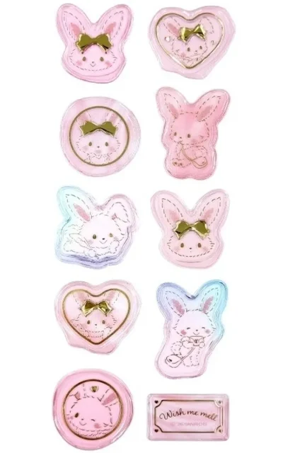 シール・ステッカー　メル(ウィッシュミーメル) レタースタンプシール 「サンリオキャラクターズ」
